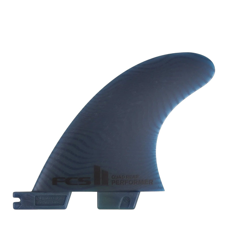 FCS II Performer Neo Glass Eco Quad Rear Fin Set - Medium Pacific