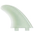 FCS M-7 Natural Glass Flex Tri-Fin Set - Large