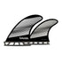 Futures Fins - F4 Legacy HC Small Quad Set - Gray/Black