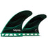 Futures Fins - F8 Legacy Neutral HC Large Quad Fin Set - Green