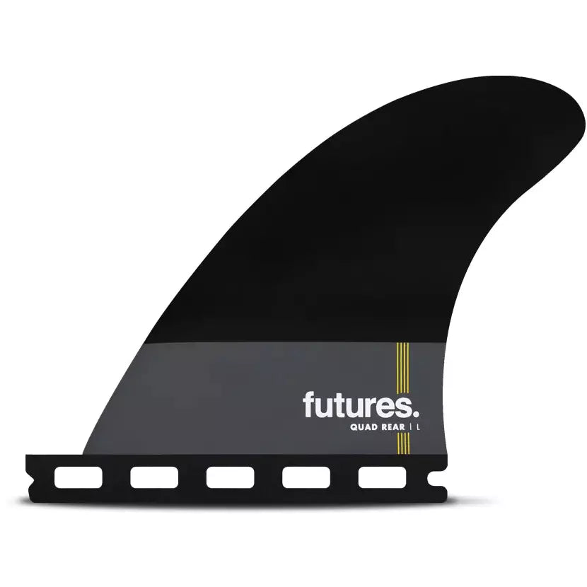 Futures Fins - Pivot Quad Rear HC Large Fin Set - Black