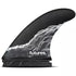 Futures Fins - R8 Vapor Core Rake Medium Thruster Fin Set - Carbon/White