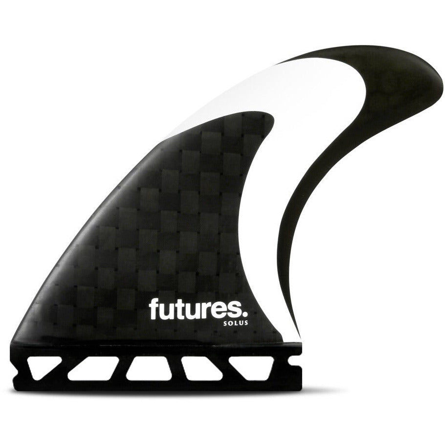 Futures Fins Solus HC Tri-Fin Set - Carbon/Black/White