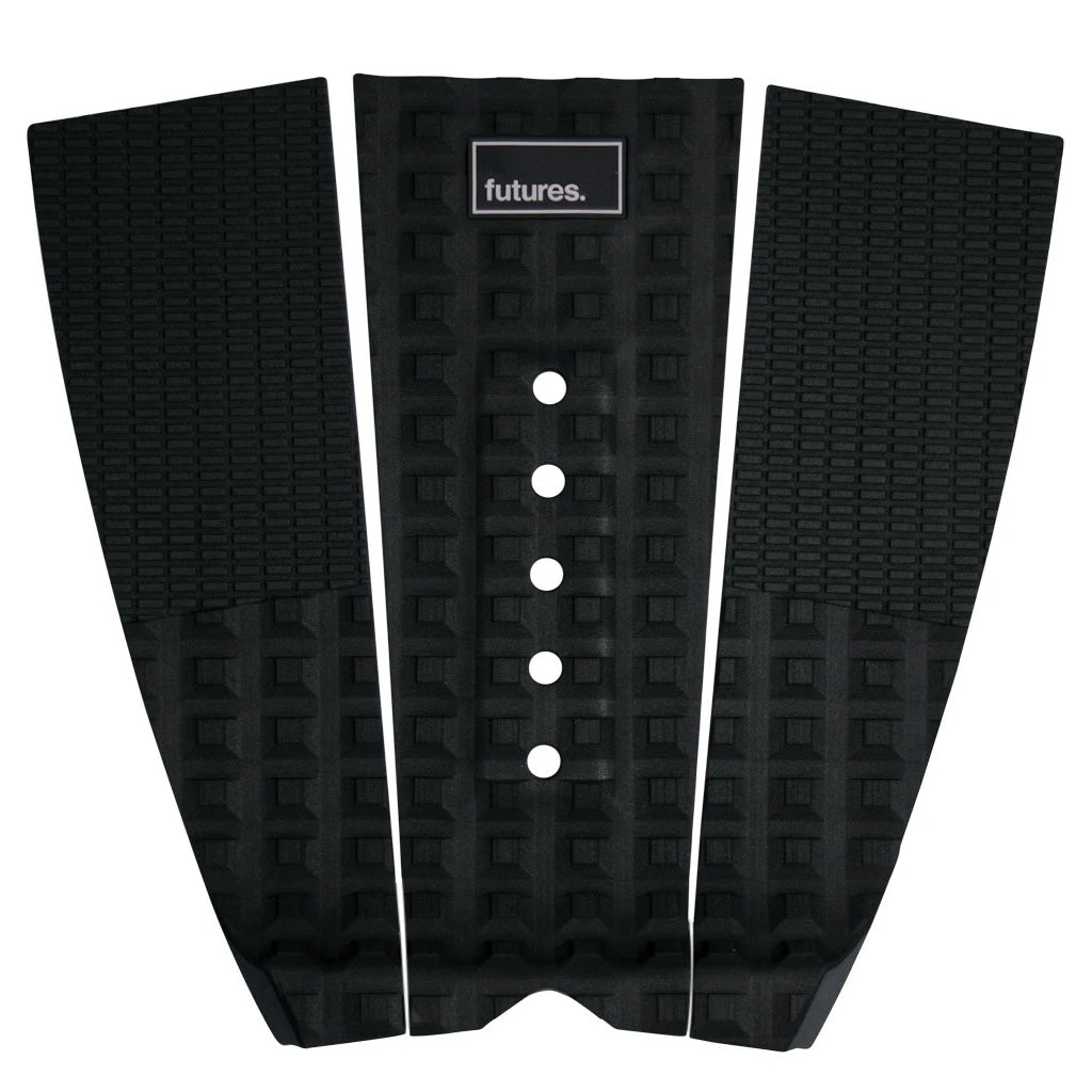 Futures Fins - Voodoo Surfboard Traction Pad - Black