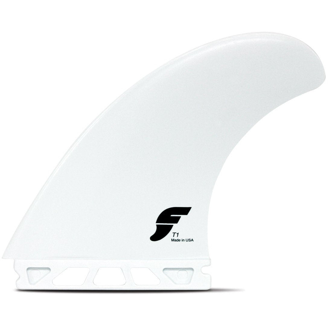 Futures Fins - FT1 Thermotech Packaged Twin Fin Set - White - Seaside Surf Shop 