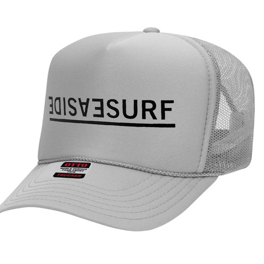Seaside Surf Shop Invert Trucker Cap - Gray - Seaside Surf Shop 