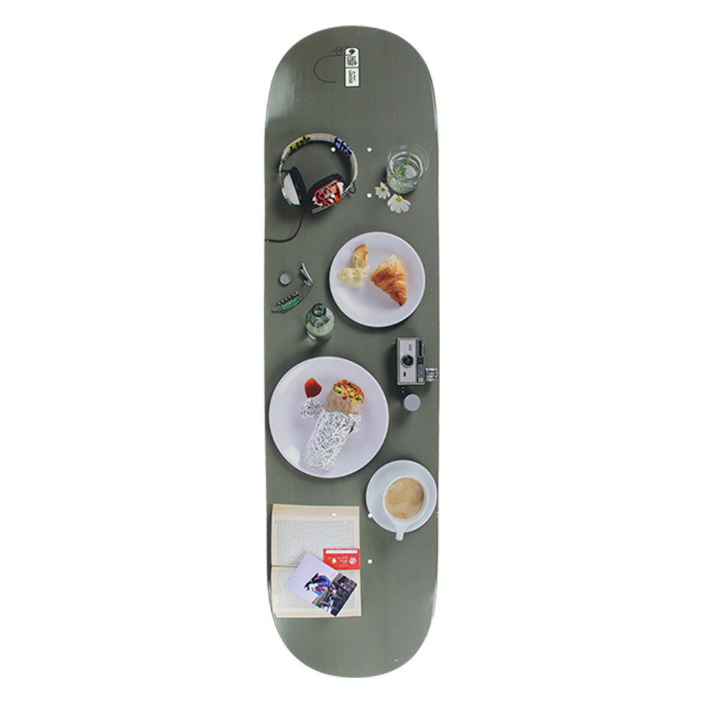 Habitat Sucui Place Setting Skateboard Deck - 8.0&quot;