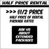 Half Price Rental