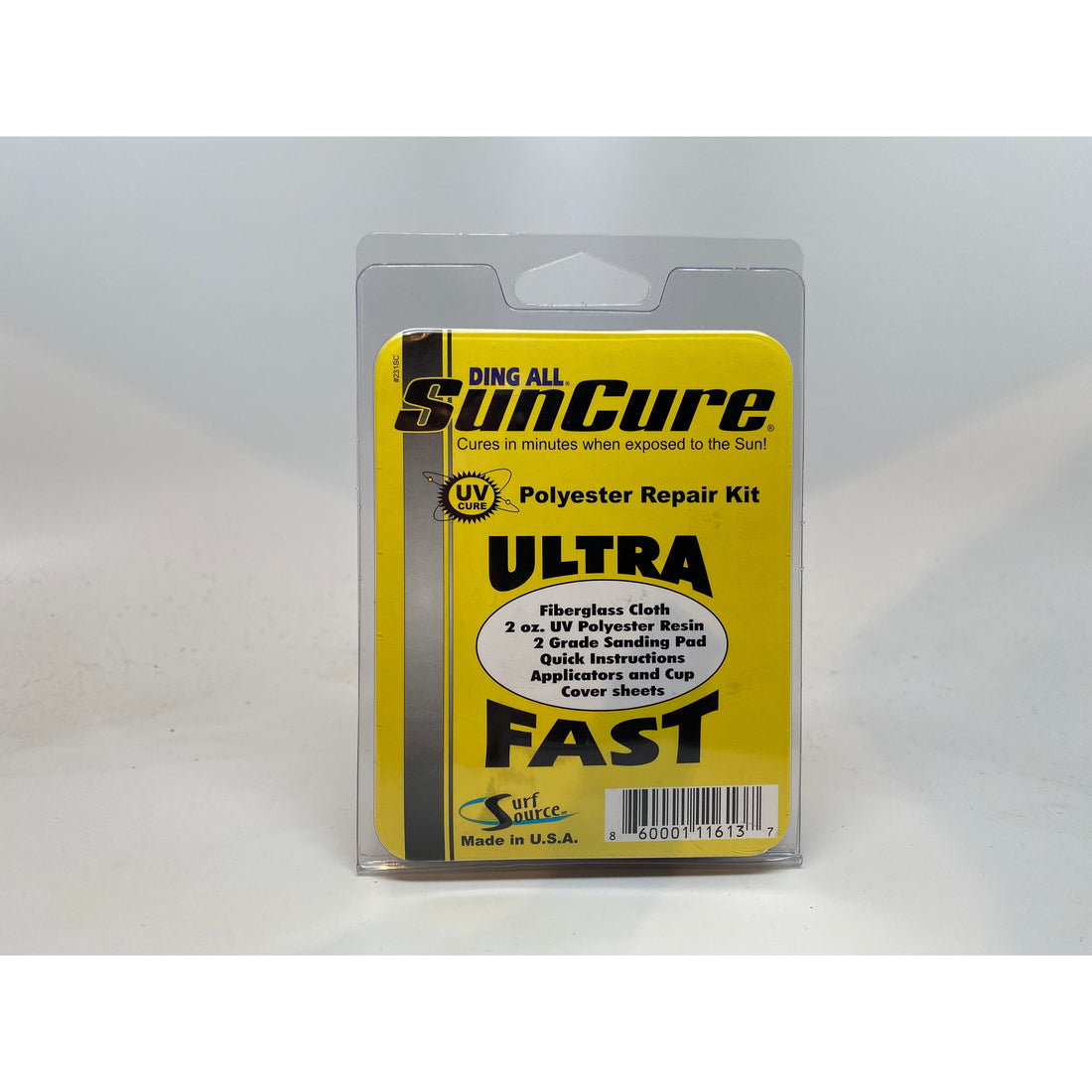 Ding All Sun Cure 2oz Polyester Repair Kit - Seaside Surf Shop 