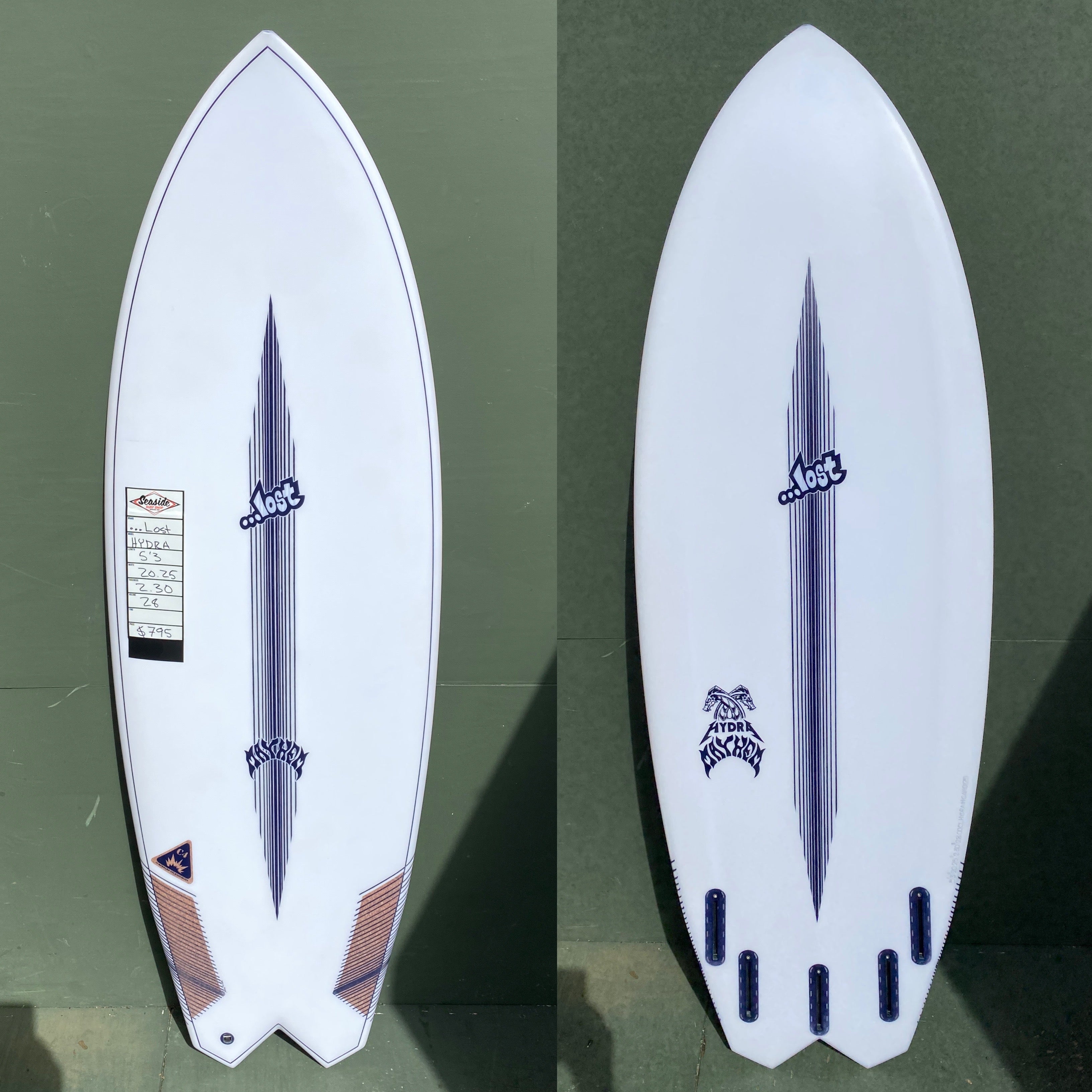 Lost Surfboards - 5'3" C4 Hydra Surfboard - Seaside Surf Shop 