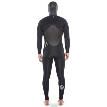 Isurus Ti-Alpha Mens 5/4mm Hooded Wetsuit - Black