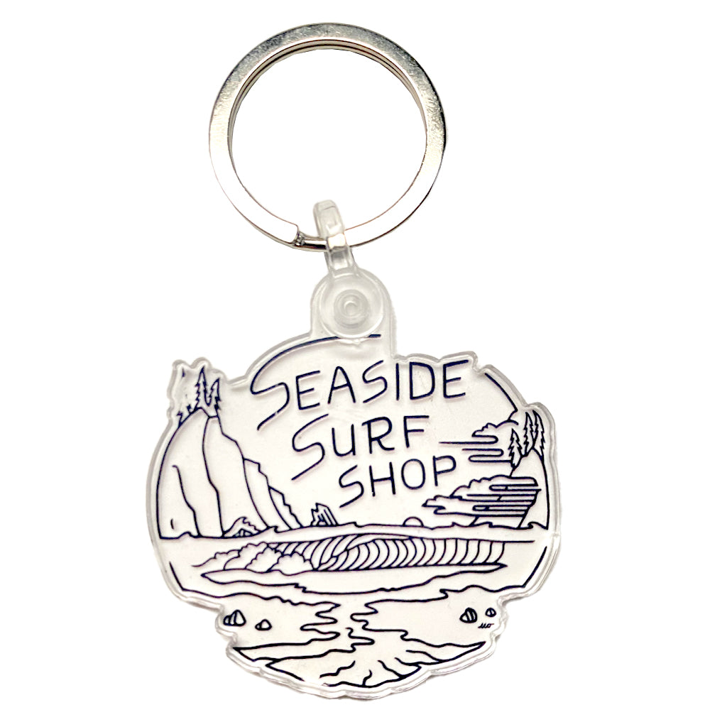 Short Sands Keychain - Seaside Surf Shop 