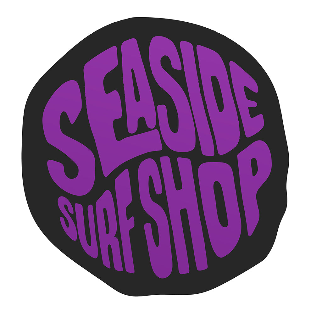 Seaside Surf Shop - Liquid Trip - 3” x 3" Purple - Seaside Surf Shop 