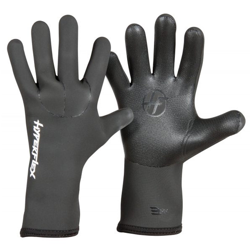 Hyperflex Mesh Skin 3mm Five Finger Glove - Black - Seaside Surf Shop 