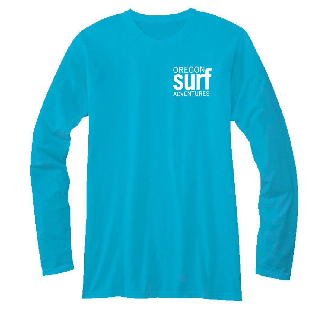 OSA Womens Lady Logger L/S Tee - Blue Horizon