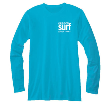 OSA Womens Lady Logger L/S Tee - Blue Horizon