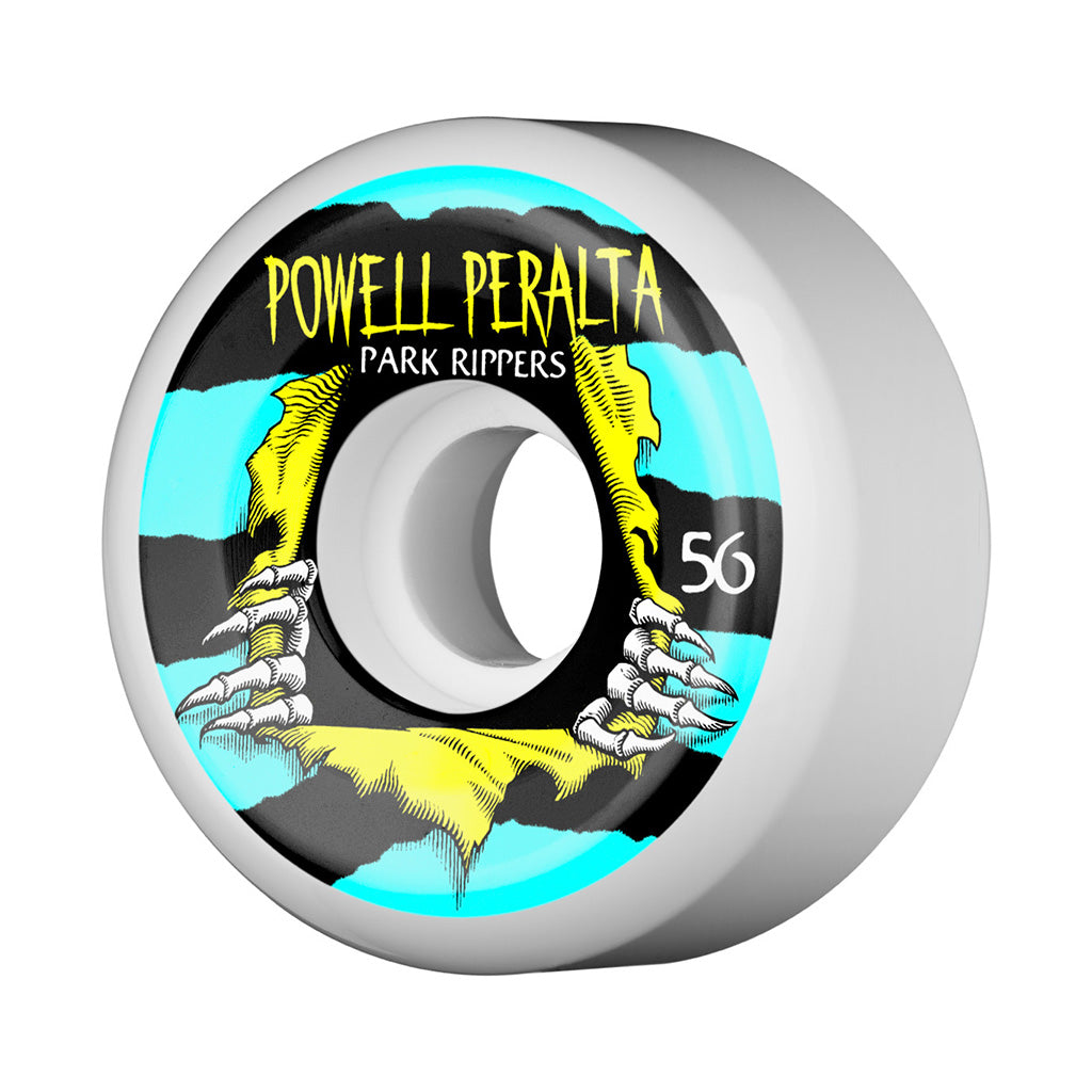 Powell Peralta 56mm Park Ripper Wheels - White