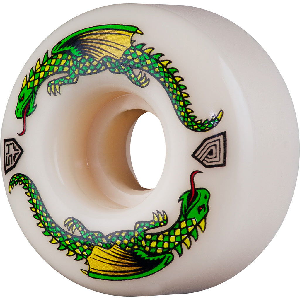 Powell Peralta Dragon Formula 54x32mm Wheels - White
