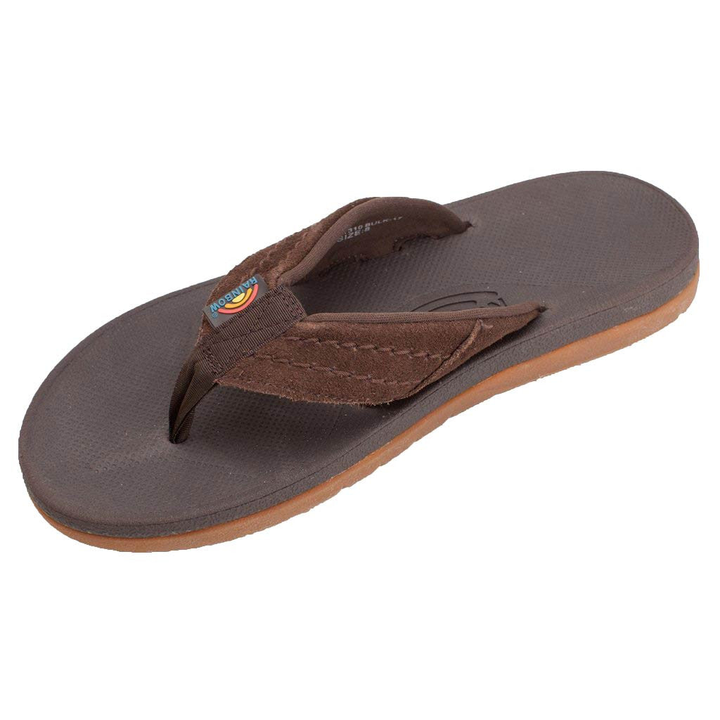 Rainbow Sandals Mens East Cape Dark Brown