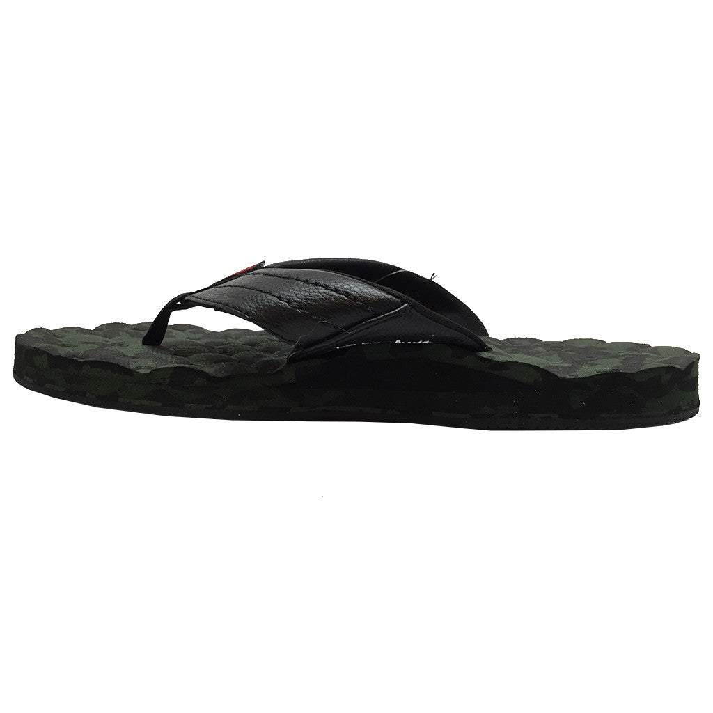 Rainbow Sandals Mens Holoholo - Black/Green Camo