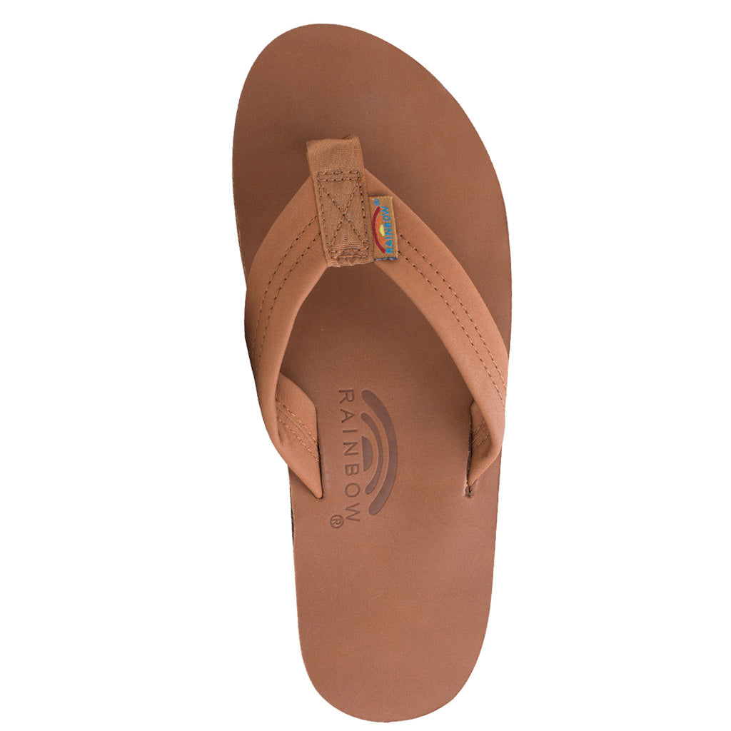 Rainbow Sandals Mens Classic Leather Double  - Tan/Brown - Seaside Surf Shop 