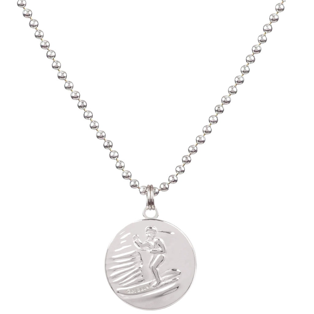 Saint Christopher Medium Medal - Sandy/Blonde