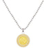 Saint Christopher Medium Medal - Sandy/Blonde