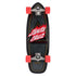 Santa Cruz x Carver Flamed Not a Dot Cut Back 9.75" Surf Skate Cruzer