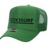 Seaside Surf Shop Invert Trucker Cap - Kelly Green