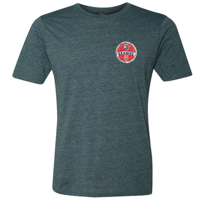 Seaside Surf Shop Mens Wax Label Tee - Indigo