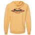 Seaside Surf Shop Vintage Logo Loopback Zip Hoody - Harvest Gold