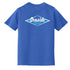 Seaside Surf Shop Youth Vintage Logo Tee - Royal Blue