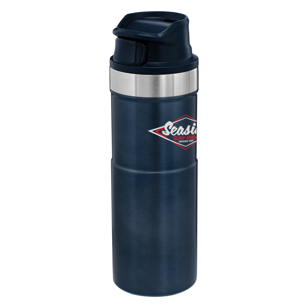 Seaside Surf x Stanley Classic Trigger Action Travel 16oz Mug - Nightfall