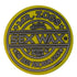 Sex Wax Classic Logo Stickers - 10" Metallic Yellow