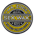 Sex Wax Classic Logo Stickers - 3" Yellow