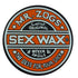 Sex Wax Classic Logo Stickers - 7" Orange