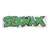 Sex Wax Horizontal Stickers - Black/Green