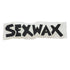Sex Wax Horizontal Stickers - White/Black