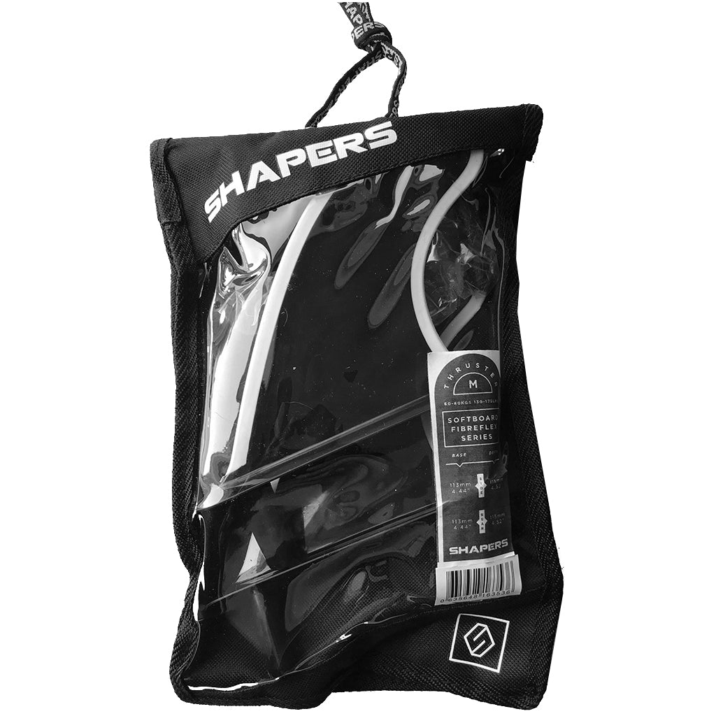 Shapers Fins Soft Surfboard Two Prong Medium Thruster Fins