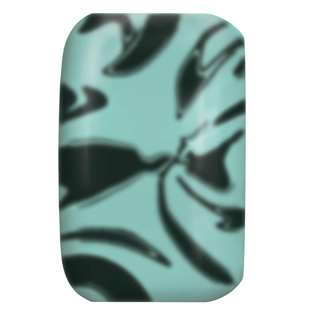 Slimeballs Big Balls 65mm Wheels - Teal/Black Swirl