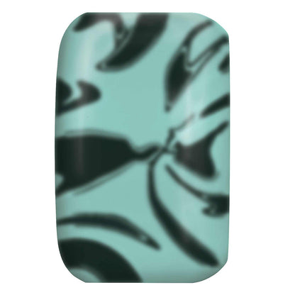 Slimeballs Big Balls 65mm Wheels - Teal/Black Swirl