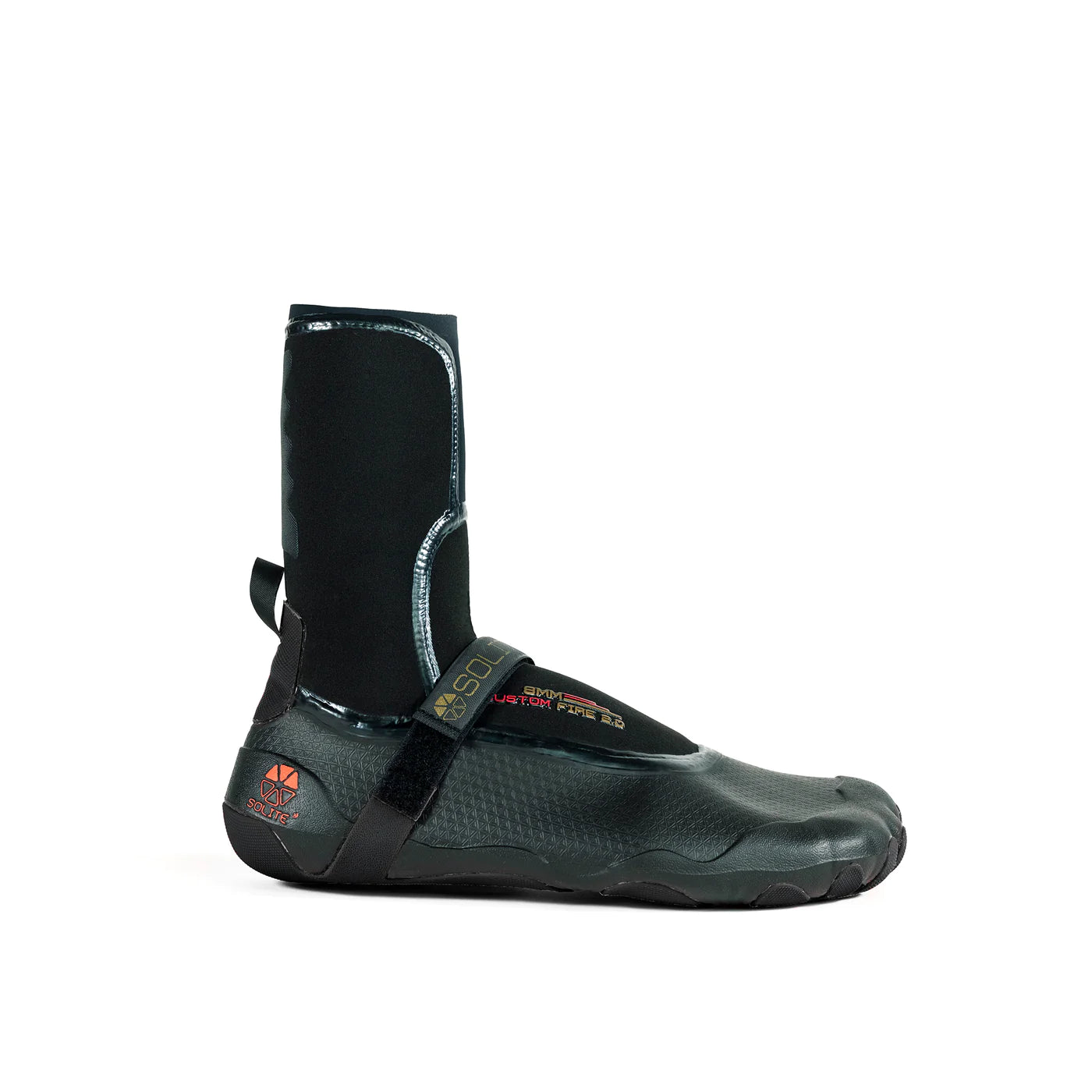 Solite Boots 8mm Custom Fire 2.0 Boot - 2024 Black/Red