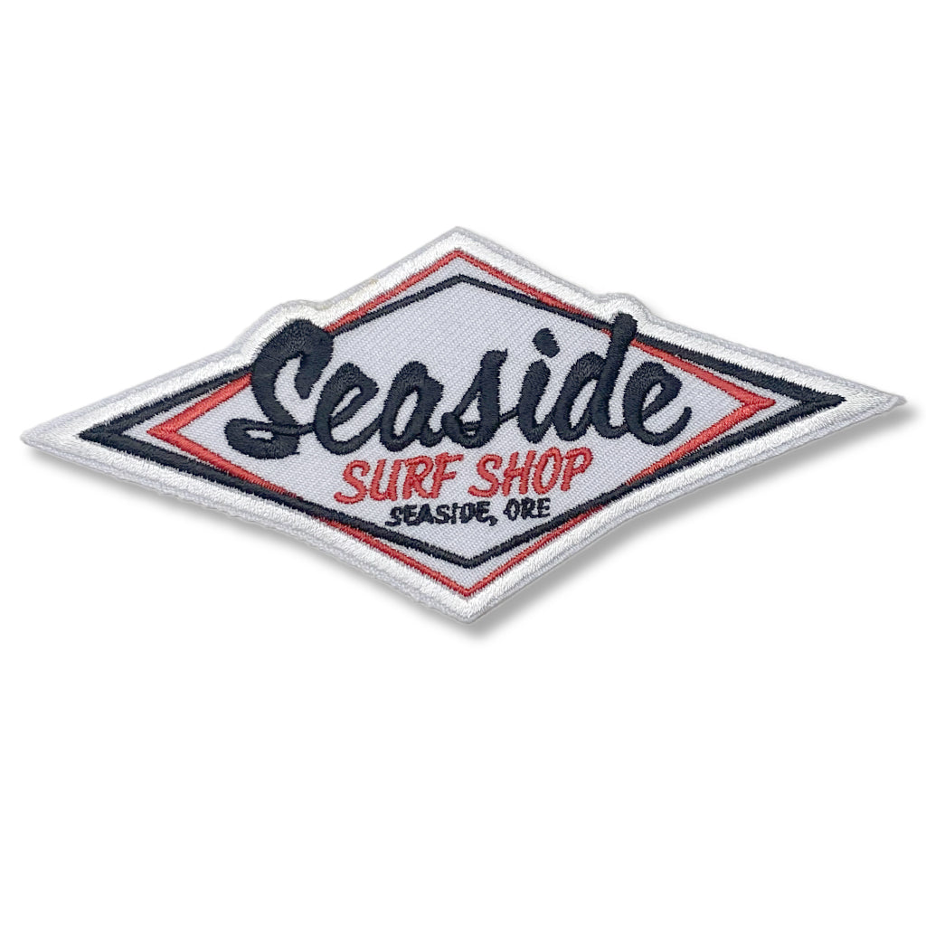 Seaside Surf Vintage Diamond Logo Patch - Seaside Surf Shop 