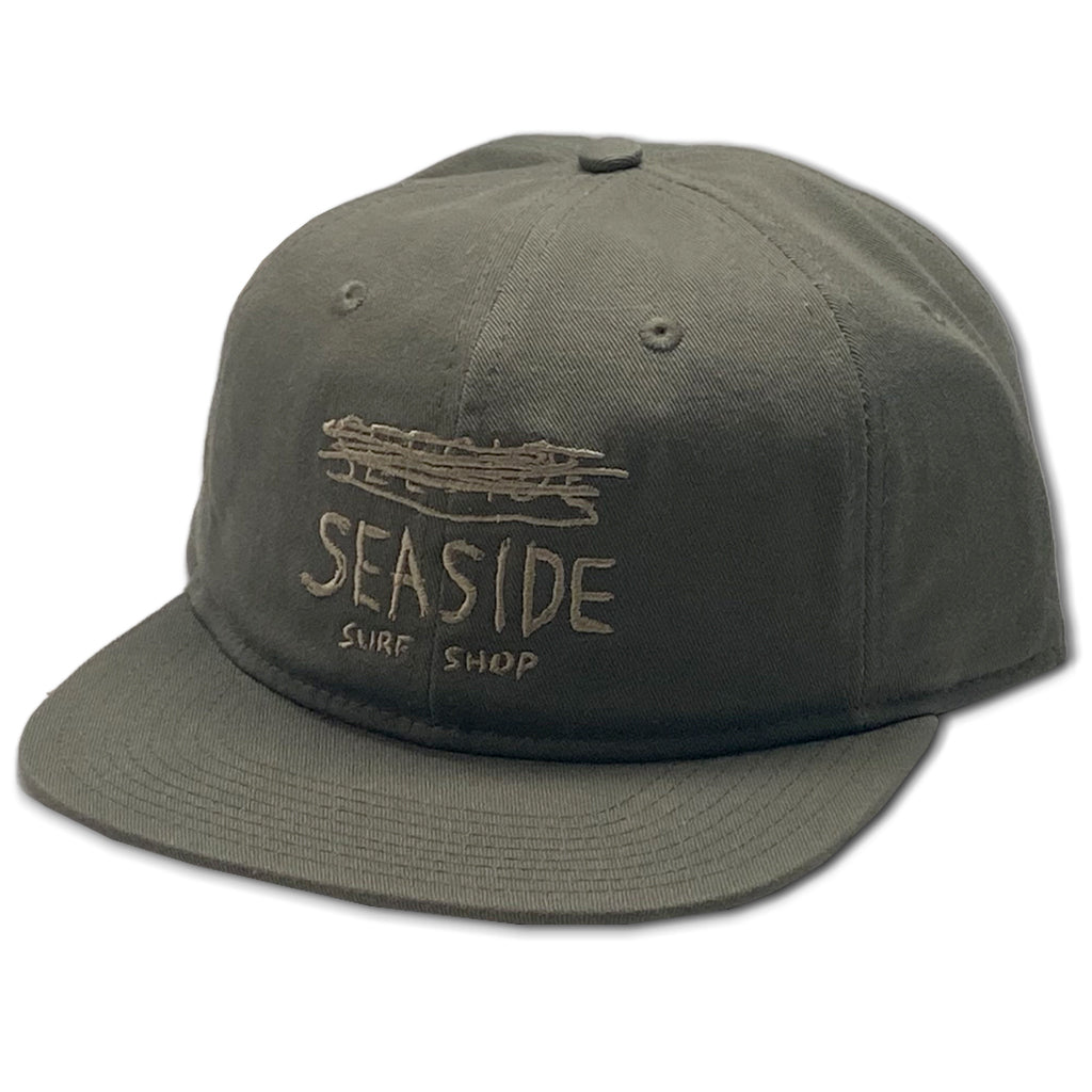Seaside Surf Shop "Worst Shop Ever" Hat - Devin M. Edition Olive - Seaside Surf Shop 