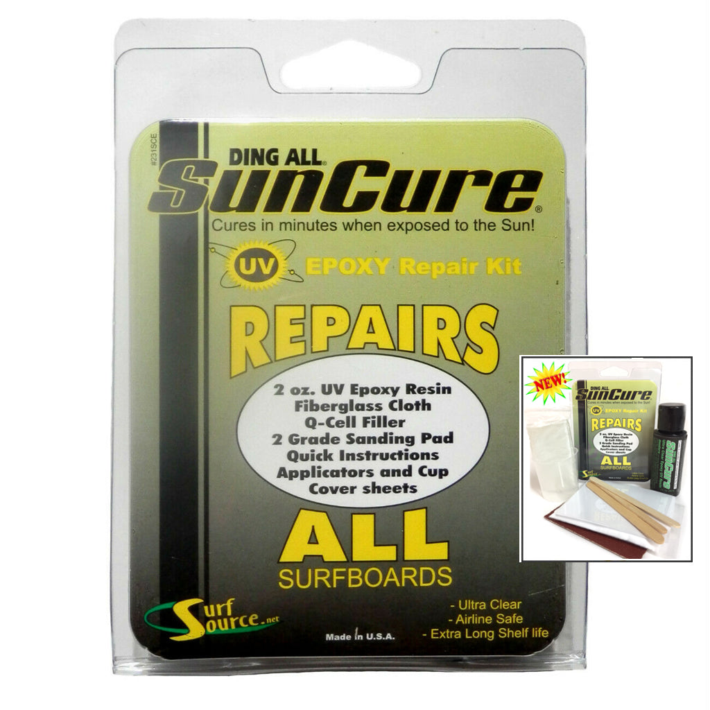 Ding All Sun Cure Epoxy Repairs ALL Kit - Seaside Surf Shop 
