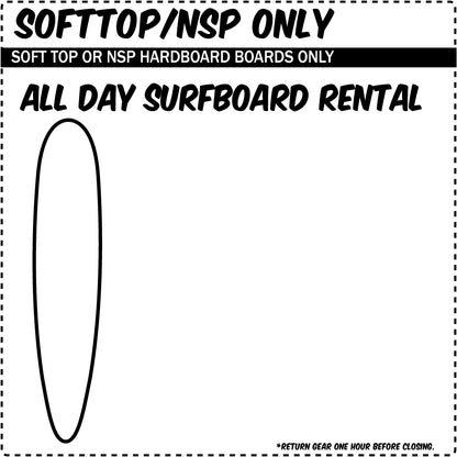 Surfboard, Bodyboard, Skimboard &amp; Stand-Up Paddleboard Rentals
