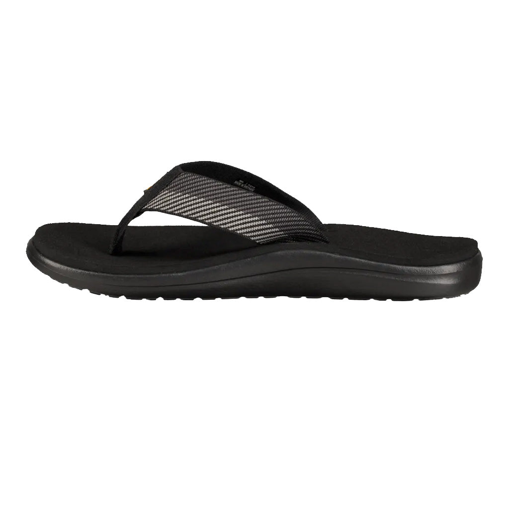 Men's Teva Voya Flip Sandals - Vori Black Gray - Seaside Surf Shop 