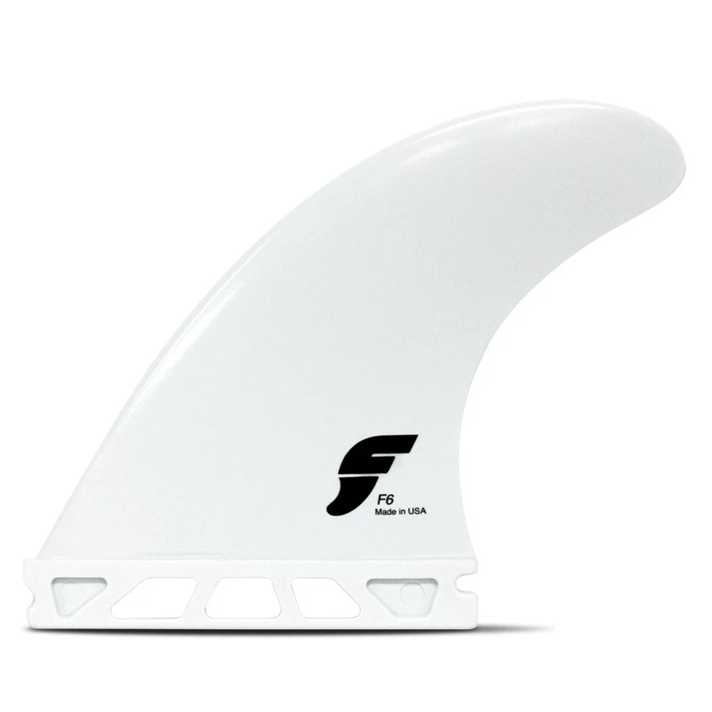 Futures Fins - F6 Thermotech Packaged Set - White - Seaside Surf Shop 