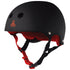 Triple 8 Classic Sweatsaver™ Skateboard Helmet - Black/Red - Seaside Surf Shop 