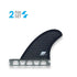True Ames 3.25" Futures Sidebites - Smoke/Hexcore